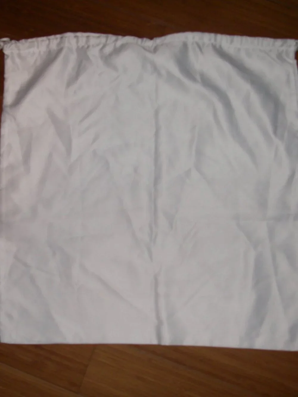 MICHAEL KORS WHITE SATIN DRAWSTRING CLOSE DUST BAG 18